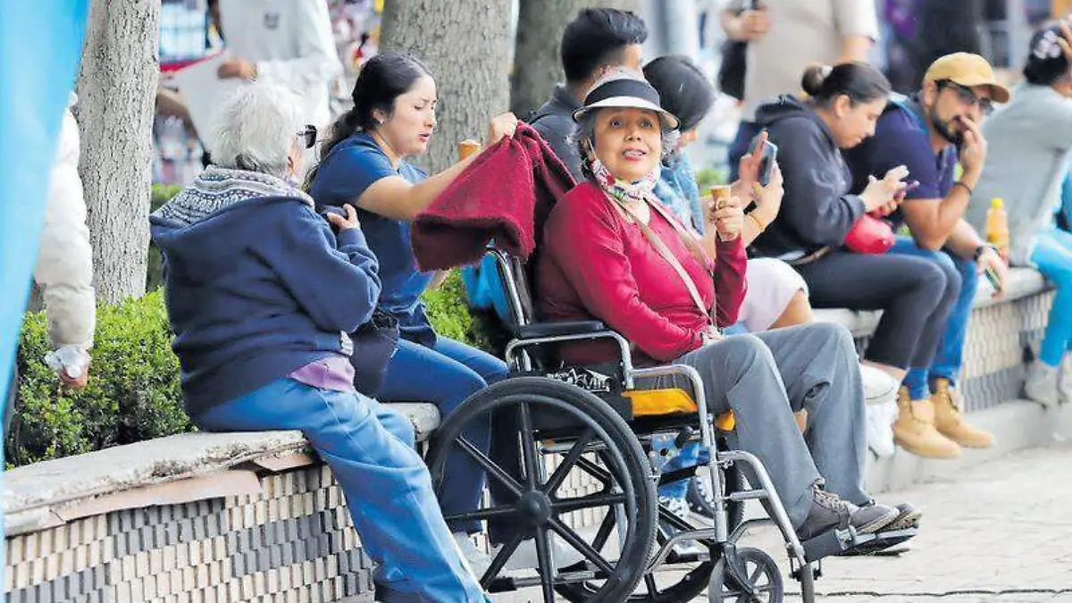 Discapacitados, adultos mayores, pensión